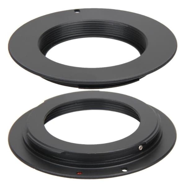 M42 objektiv til EF Mount Adapter svart