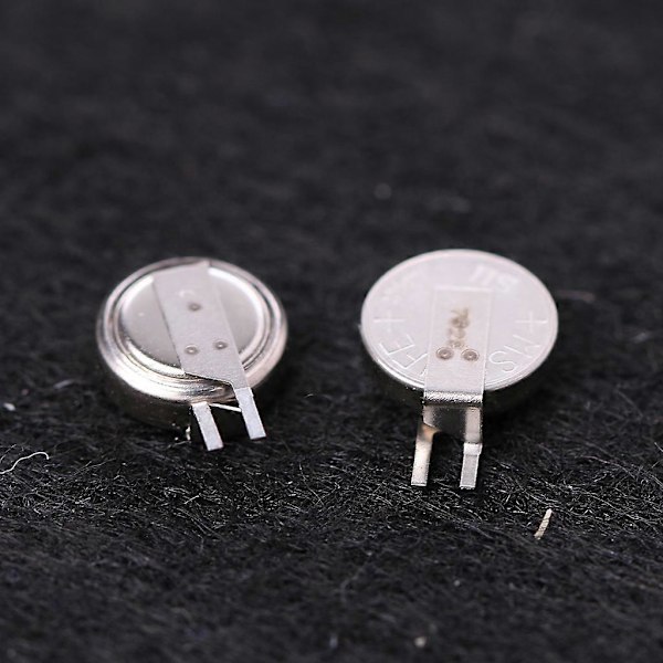 2 stk. for SEIKO MS621FE FL11E 3V 5.5mAHr Oppladbart Batteri Super Kapasitet