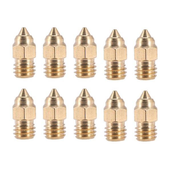 CR-6 SE 0.4MM Munstycke Hotend Munstycken för CREALITY CR-10 V2 CR-6 SE Ender-3 Ender-5 Serien 3D-skrivare