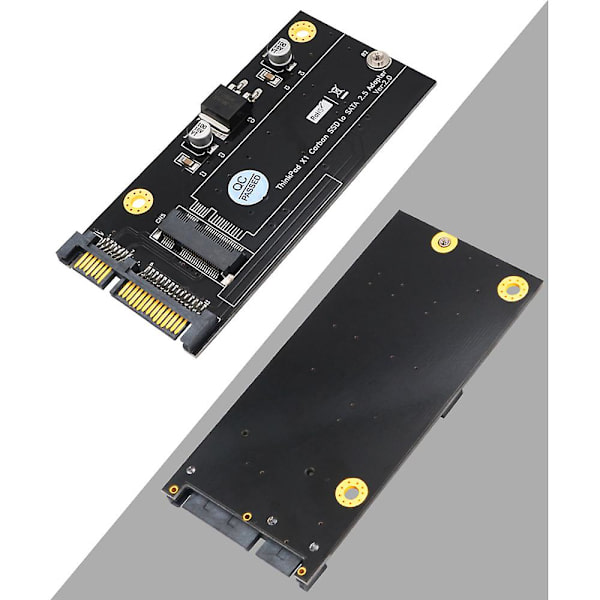 20+6 Pin Ssd till Sata 2,5 tums adapterkortkonverterare för X1 Carbon