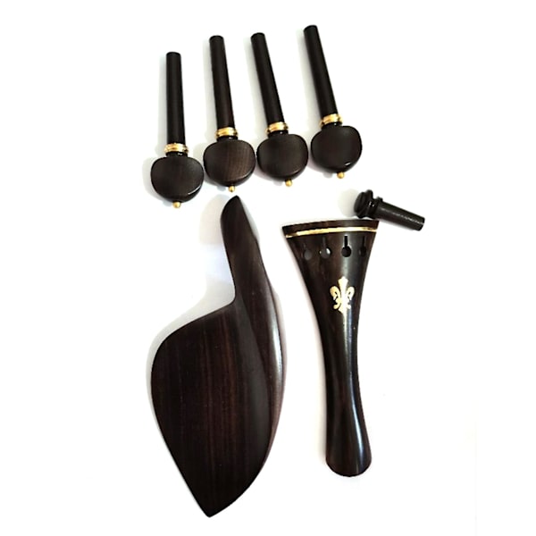 Violin Hagehviler Stolestykke Endepind Stemmeskruer Hagehviler Hage Hvile Violin DIY Dele Tilbehør Endepind
