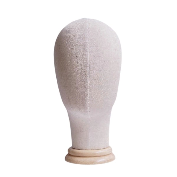 Mannekeng Hode Modell Frittstående Parykkhode Modell for Salong Headset Skjerf