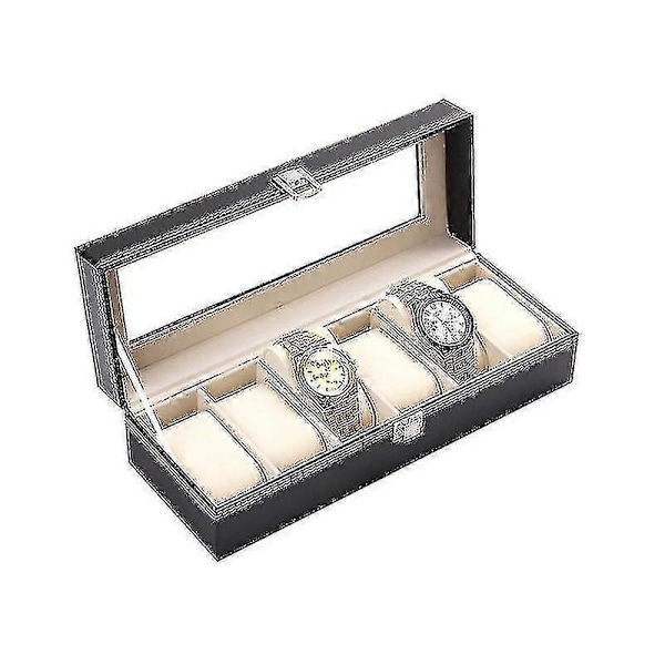 Lyxig Klockbox/klockbox för 6 klockor -ys