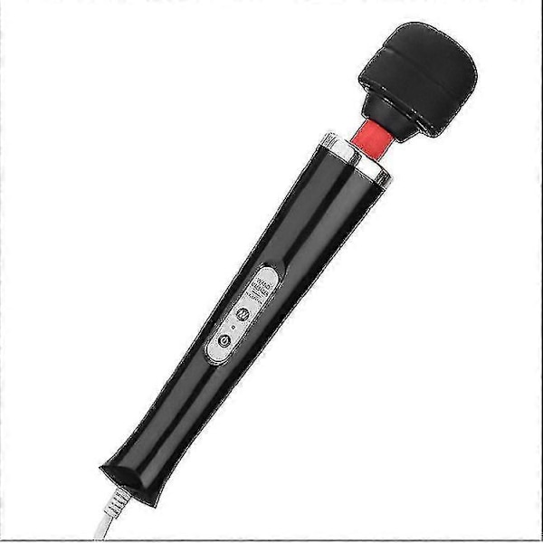Massageapparat - Avslappnande sladdbunden massageapparat - Vibration för spänningslösning i rygg, nacke och muskler (1 st - vit)