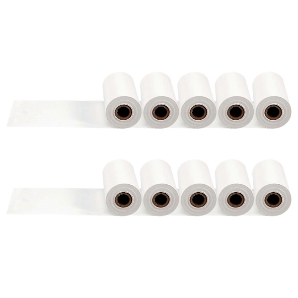 10 stk. termisk papir, til mobil 58 mm 30 mm mini termisk printer kasseapparat kvitteringspapirrulle
