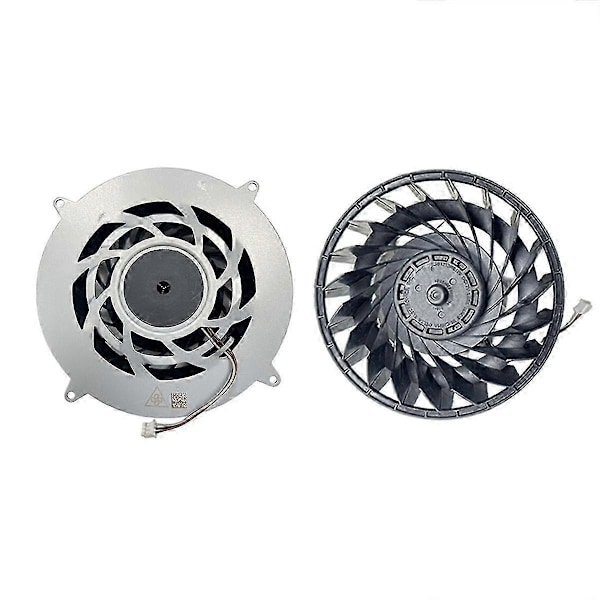 Køleventilator kompatibel med PS5 Slim spillekonsol 19 Blade Indvendig Kølerventilator Udskiftning Intern Køleventilator kompatibel med P5 Slim Host Delta