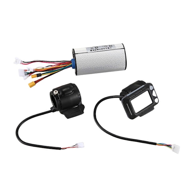 Controller Broms LCD Display 24V 250W Elektrisk Scooter Controller Borstlös Motor Elcykel