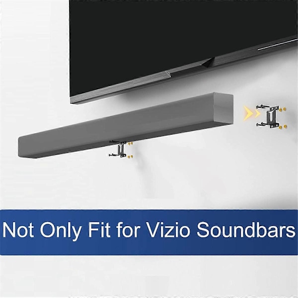 1 pari seinäkiinnikkeitä audio kaiuttimen jalustan pidikkeelle malleille S3820W-C0 SB3851-C0 SB4051-D5 S5430W-C2 2024THO
