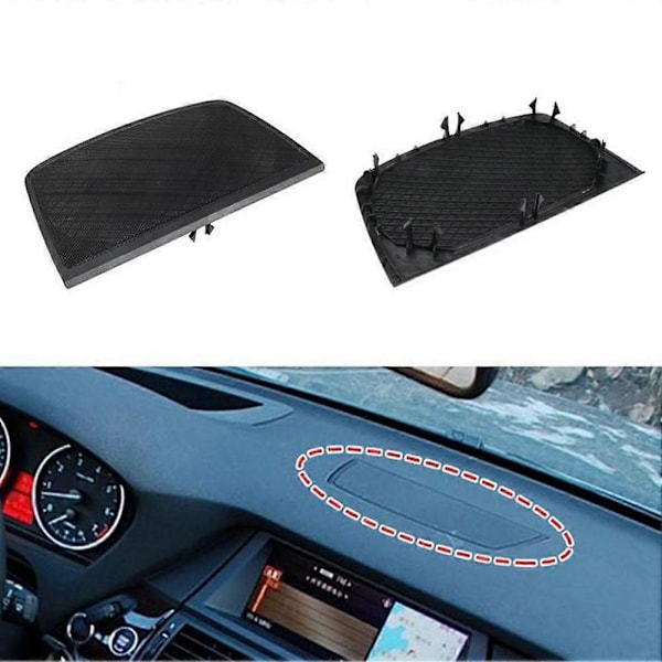 Dashboard Højttaler Cover Panel Gitter Højttaler Net Cover til X5 E70 2006-2013 X6 E71 2008-2014 51457161796