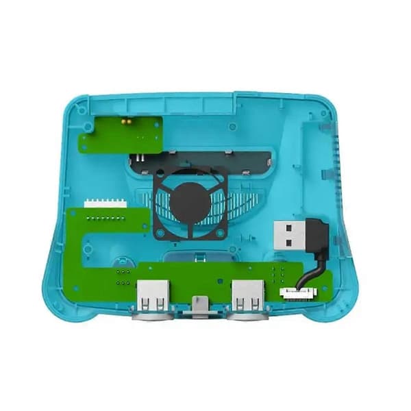 For 64Pi Kabinet med Dobbelt USB-porte, SD-kortlagring, Sikker Nedlukning og Reset til Raspberry Pi5