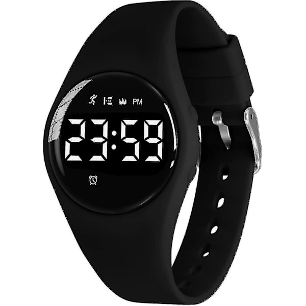 Børneure, Teenager Dreng Ur Digital Sport Fitness Tracker, Med Alarm/kronograf/vandtæt Til Dreng Pige Gave 5-18 År Gammel (ack) PK