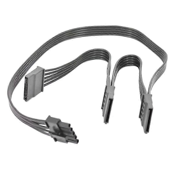 5PIN - SATA 3x 15Pin Virtalähdemoduulin Johto V550 V650 V750 V850 700 V1200 80CM