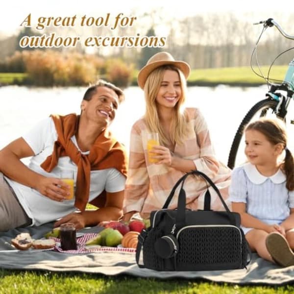Diaper Bag Backpack - Spacious Baby Bag with Insulated Bottle Pockets and Ergonomic Design