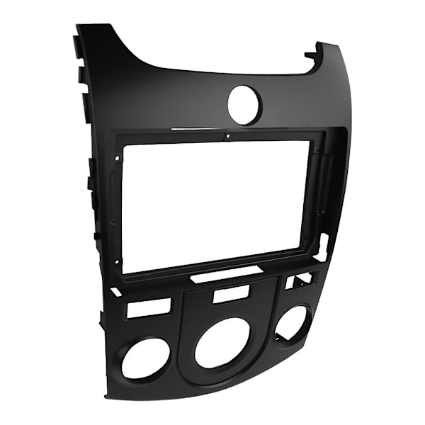 För Cerato / Forte 2009-2012 (Manuell AC) 9 Tums 2 Din Bilstereo Radio Fascia CD Panel Ram Instrumentbräda Ada