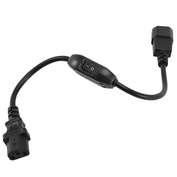 Special Pdu Ups Strömkabel, Iec 320 C14 Till C13 Med På/Av-knapp 30cm