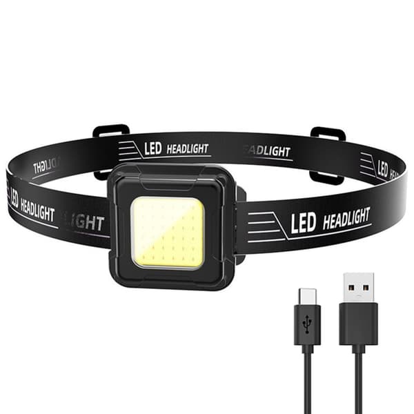 Kevyt Mini LED Otsalamppu Juoksuun COB