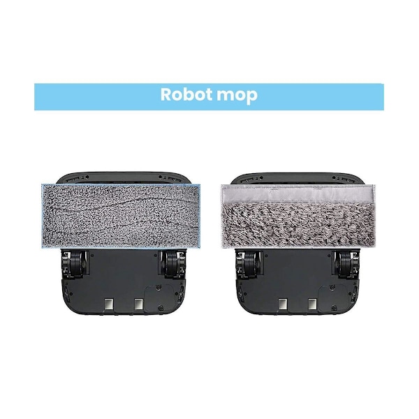 Ersättningsbara Tvättade och Återanvändbara Moppdynor för M6 (6110) (6112) Robotmopp Våta Dynor Torra Dynor