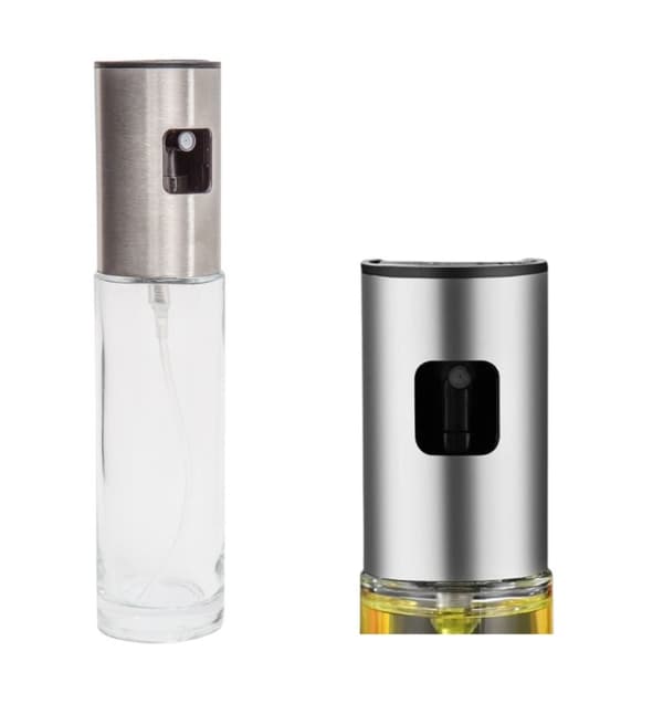 Glasflaske med oliespray
