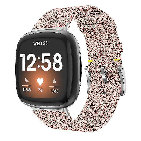 Ersättning Nylon Band för Fitbit Versa 3/fitbit Sense Smart Watch