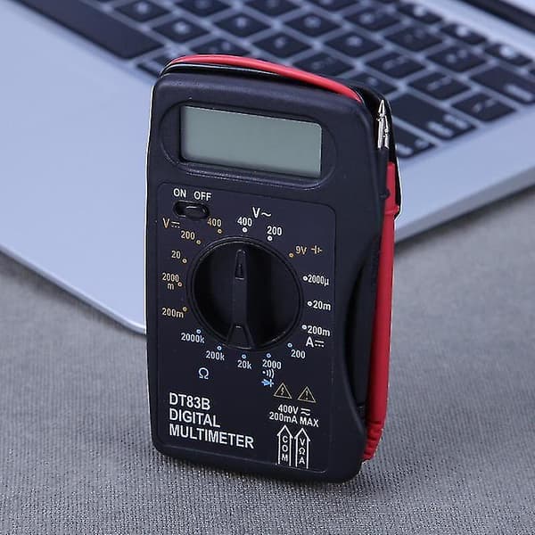 Dt83b Fickdigital Multimeter Ammeter Voltmeter Dc/ac Resistor Ohm Spänning Multi Meter Tester Elektriska Instrument