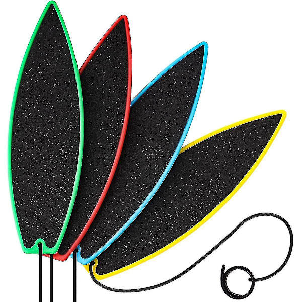 4pack Finger Surfboard, barnleksak Finger Surf Boards, fingertopp Surfboard för vuxna tonåringar pojkar flickor