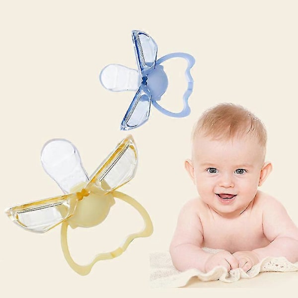 Spädbarns Napp Lugnande Silikon Automatisk Stängning Baby Napp