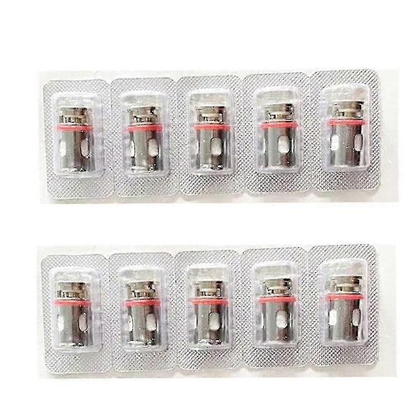10 st/paket PNP-spolar Ersättnings-spolar VM1 0,3 ohm Mesh-spolar för X R Air S Argus Gt Pod-Bra