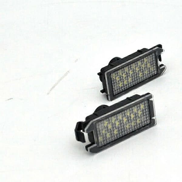 2X Bil LED Nummerpladelys Nummerpladelys til Fiat 500 500C