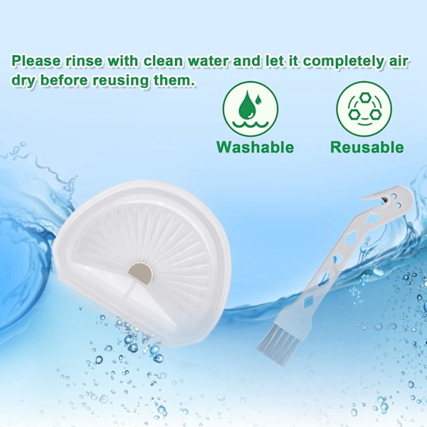 4-pack HEPA-postfilterbyte till Dustbuster Handdammsugare VLPF10 HLVA320J00
