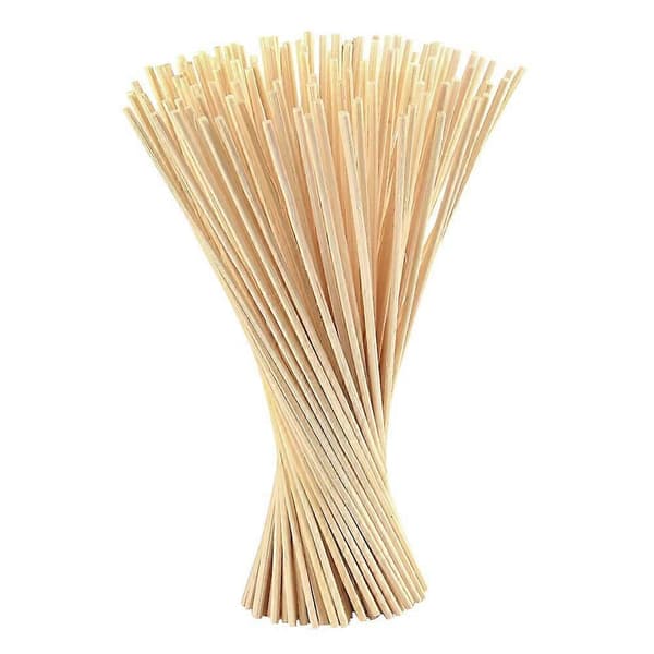 100 stk Fiber Diffuserpinner Oljediffusorer Erstatning Aroma Fiber Diffuserpinner (25cm x 3mm)
