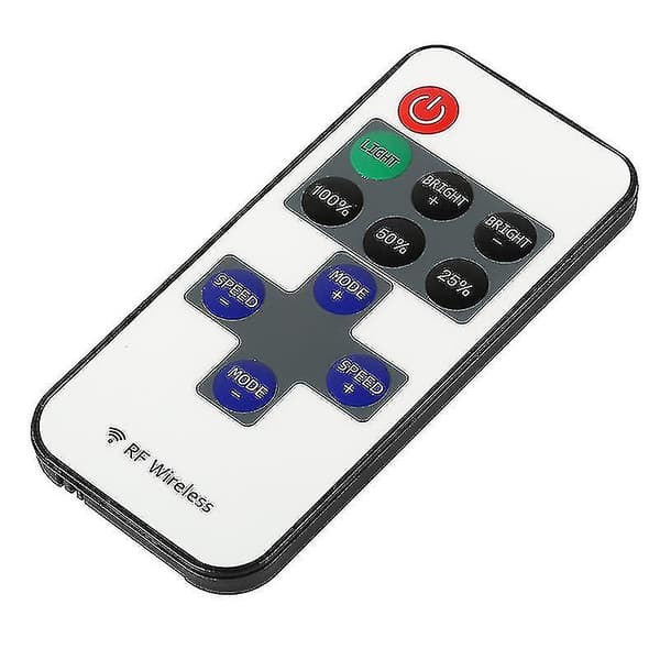 12v Rf Trådløs Fjernbetjening Switch Controller Lysdæmper Til Mini Led Strip Lys Ny
