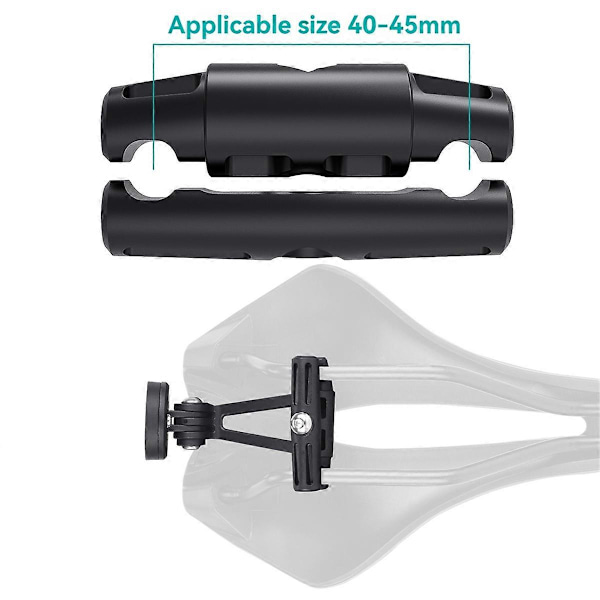Cykel Sadel Lampa Fäste Bakljus Sadelstolpe Hållare för Garmin Varia Radar TL300 RTL500/510/515 RVR3
