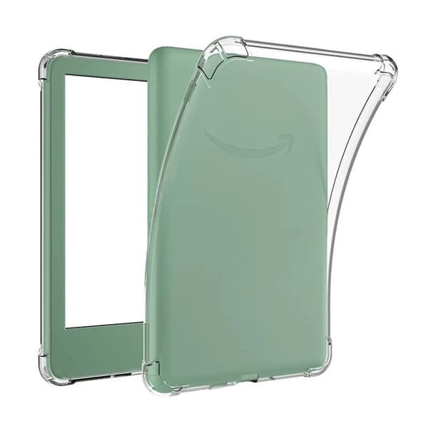 Silikonfodral för 6-tums Kindle, 2024 års version, 12:e generationen, C2V2L3, transparent, flexibelt, för surfplatta, Fodral[FJT319]