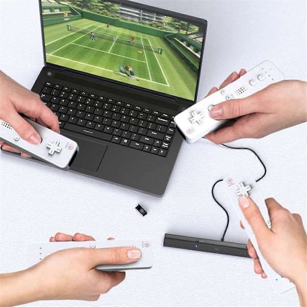 Trådløs Sensor Dolphinbar (Wiimote til PC USB) Tilslut til Wii Remote Plus Controller til din PC via B