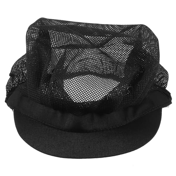 Kokkehatt Justerbar Elastisk Pustende Mesh Arbeidshette Beanie for Kjøkkenarbeid