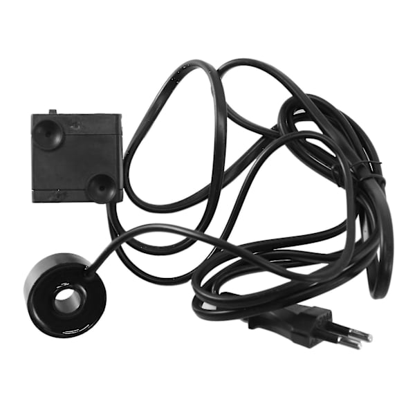 3W Vandpumpe til Akvarium med 4 LED Lys - EU Stik (haoyi)
