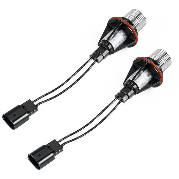 8000K Punaiset LED Angel Eye -merkkivalot Halo-lamput - E39 E53 E60 E63 E64 E66 E87 5 6 7 X3 X5