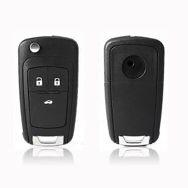 Foldbar fjernbetjeningsnøgle skal 3 knapper til Zafira Opel