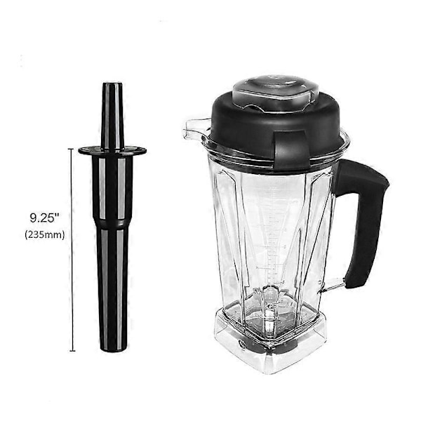 Blender Tamper Accelerator Plaststav Kolv för 760/5000/5200 Blenders för Standard 64Oz Behållare