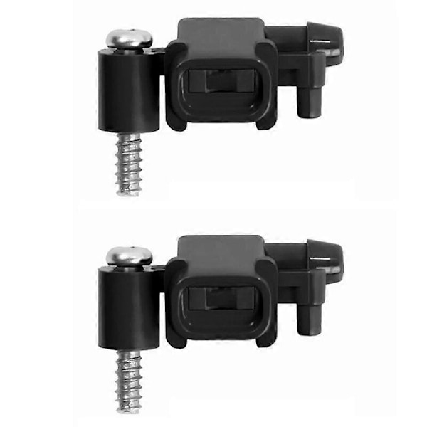 2X Spraydyse For Irobot Braava Jet M6 240 241 244 Serie Robot Støvsuger Erstatningsdyser Svart