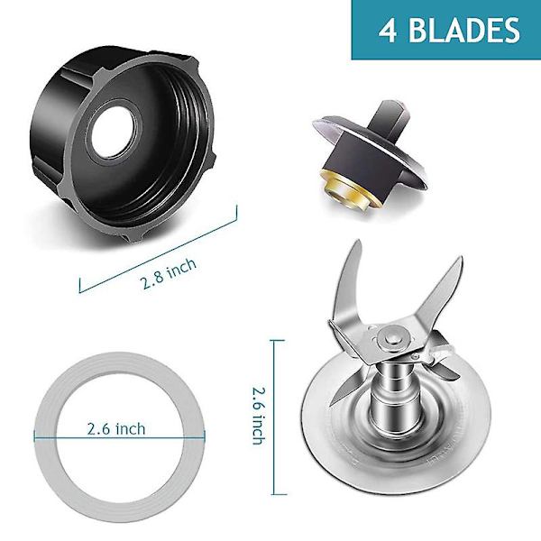 Blender Reservedeler, Inkluderer 4961-011 Isknuserblad, 4902 Kannebunnlokk Blender Kannelokk a