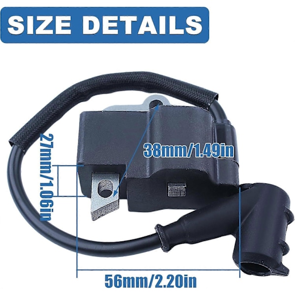 Tændspolemodul til STIHL MS 362 MS 362 C MS 362 CM motorsav, Udskiftning af tændspolemodul Nem installation Reservedele Tilbehør 2024THO