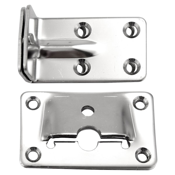 2 Set Marine Grade Rostfritt Stål Bord Fäste Set Avtagbar Flera Användningsområden För Hus Båt Marin
