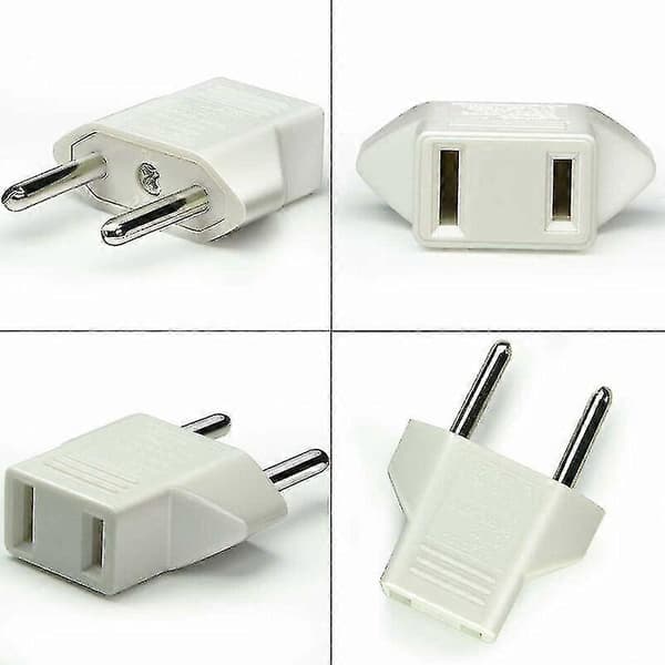 6 stk. US til EU EU Adapter Socket