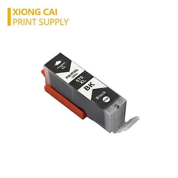 2 stk. Svart PGI570 PGI 570 Kompatible blekkpatroner for Canon PIXMA MG5750 MG5751 MG5753 MG6850 MG6851 MG6852 MG7750 PGI-570