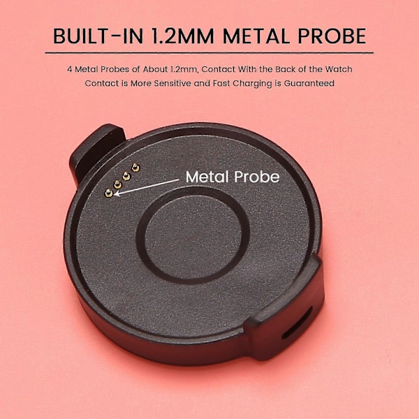 Smartklokke Lader For Pro Usb Data Og Dokkingstasjon Ladekabel Bluetooth Klokkelader Med 1M Mag