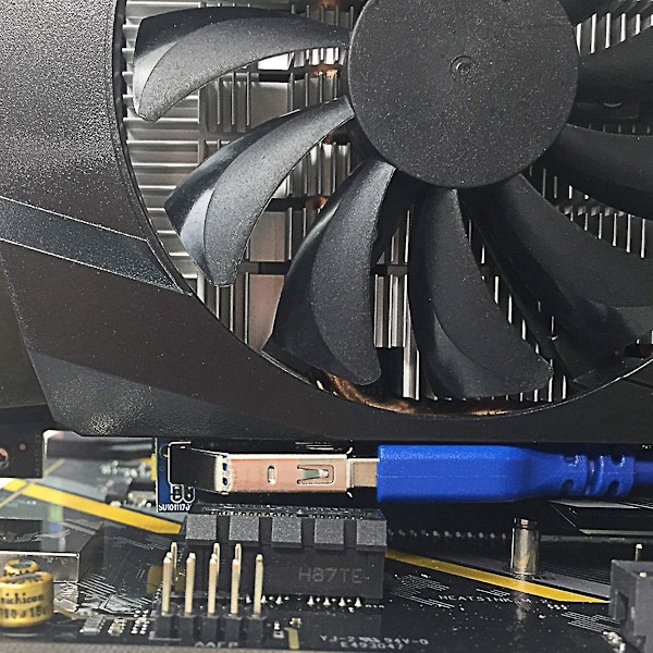 PCI-E Riser PCIE PCI-Express X1 til X4 Riser PCI E Riserkort Udvid Adapter med 30CM USB3.0 Forlænger