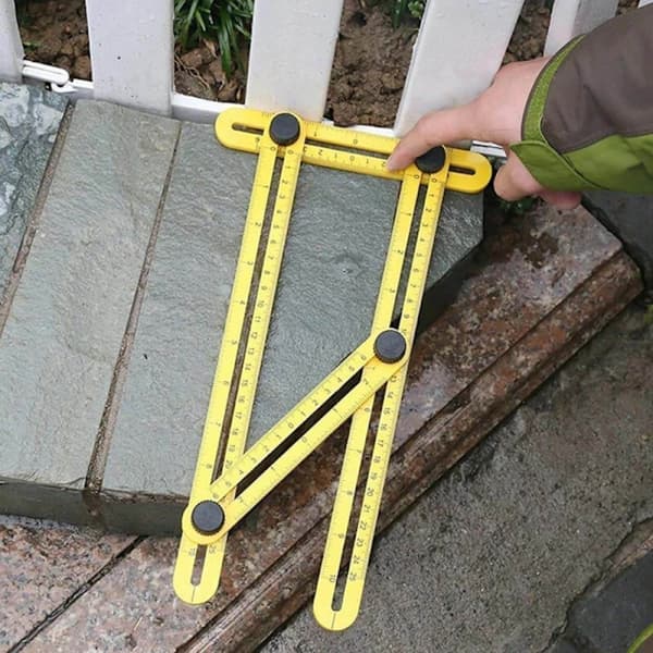 Multifunctional Angle Measurer | Measuring Tape for Angles and Shapes | Multi-Angle Measurer