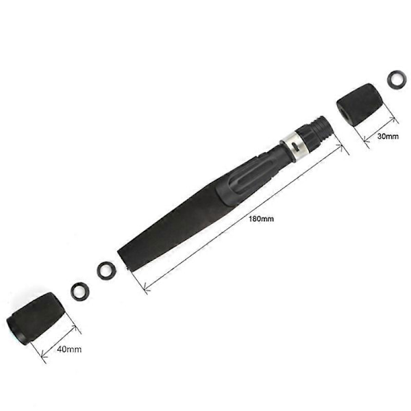 25cm DIY Viehe Vapa Jääkalastus Vapa Lautta Vapa EVA Jaettu Kelan Istuin Kahva