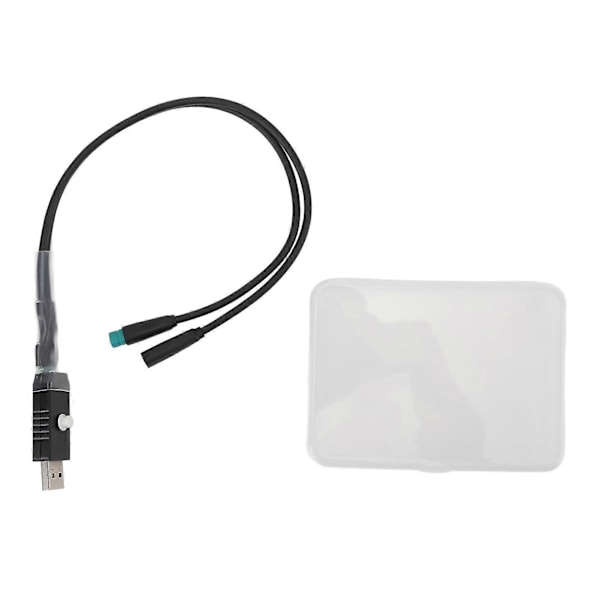 USB Programmeringskabel Hastighetsbegränsning Frisläpp Hjuldiameter Inställning för Bafang M600 M510 M500 Mellanmotor CAN Protokoll